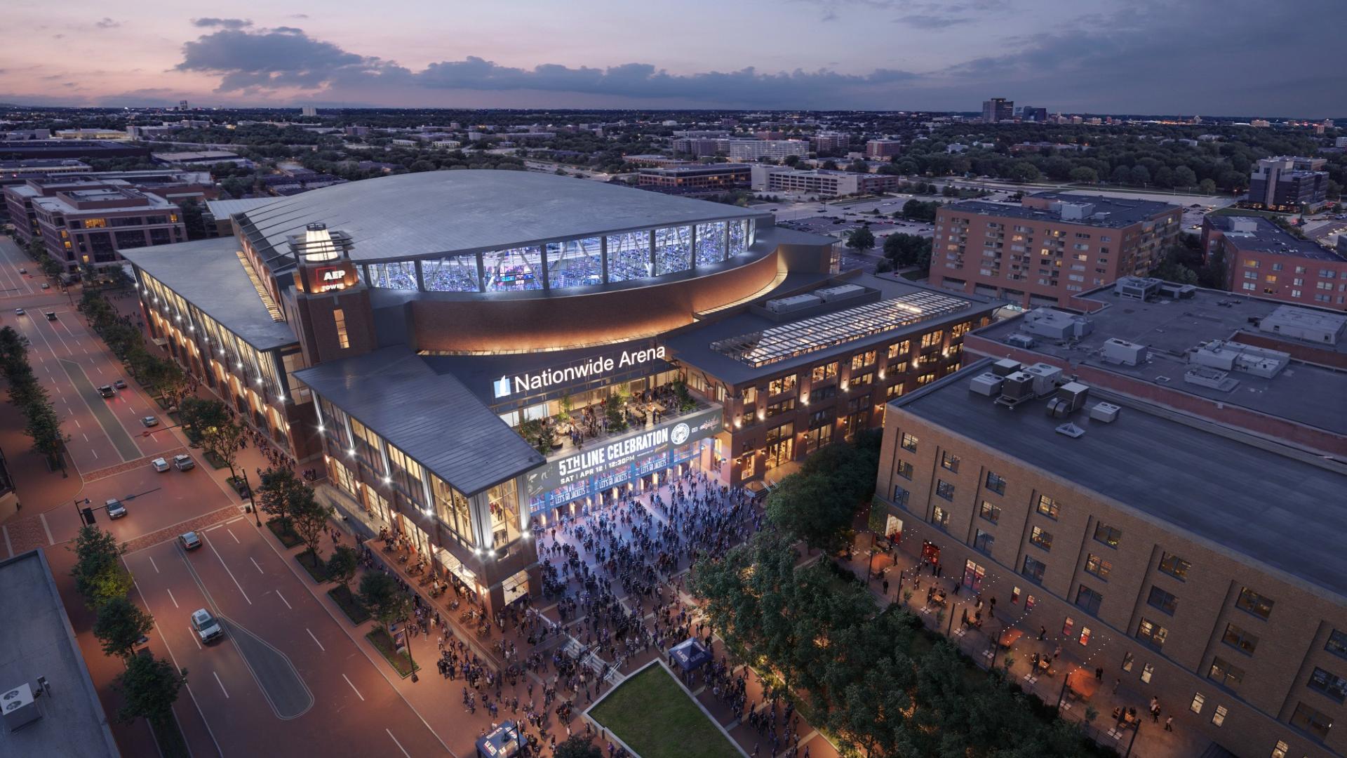Ken Paul, the executive director for the Franklin County Convention Facilities Authority, says shared new renderings of upgrades coming to Nationwide Arena.