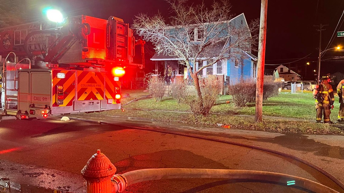 4 injured in Columbus house fire