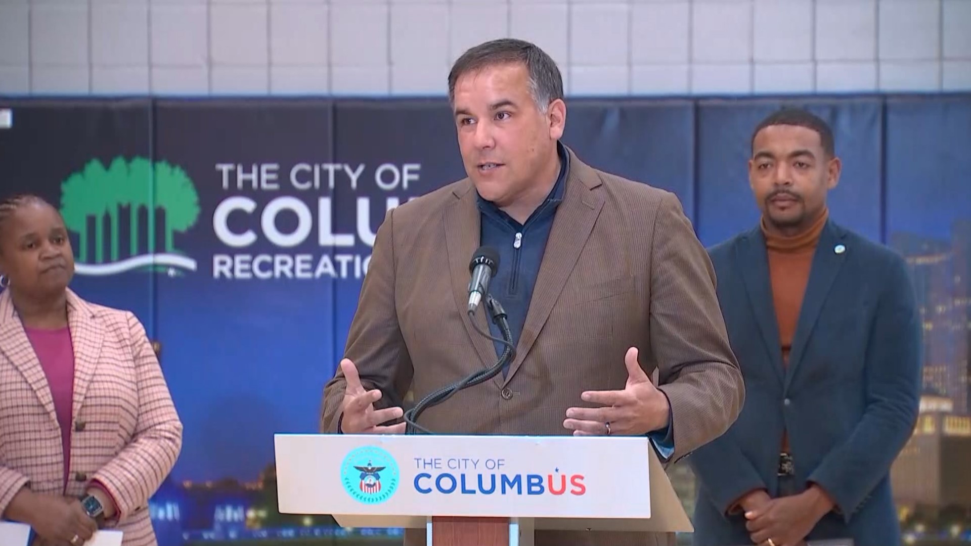 Columbus Mayor Andrew Ginther outlined the city's proposed $1.5 billion bond package that will be on the ballot this upcoming midterm election.