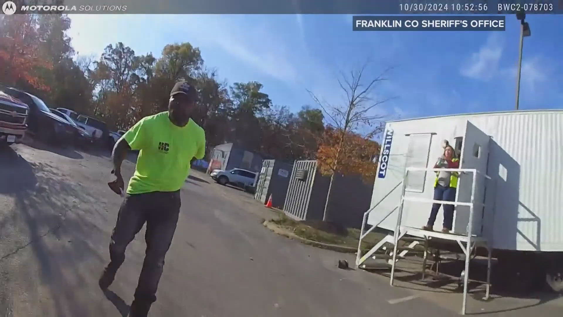 The Franklin County Sheriff's Office released body camera video Monday of a shooting in Gahanna involving deputies last week.