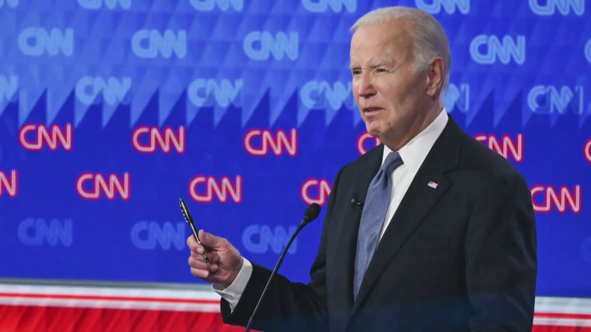 In a letter to Congressional Democrats Biden said he is firmly committed "to running this race to the end."