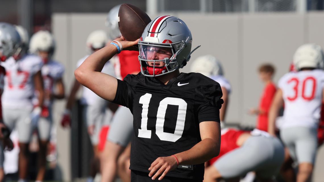 Ohio State QB competition heats up: Sayin vs. Keinholz close race