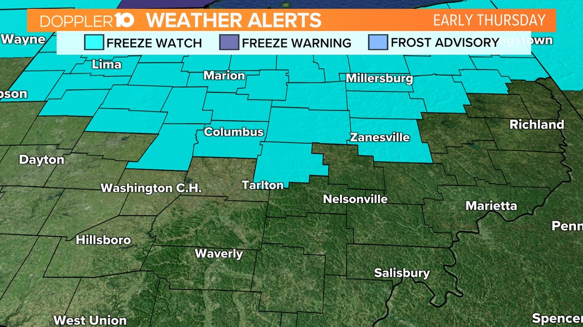 What is a Freeze Watch? Alert issued for Columbus, Ohio area - Vimarsana News