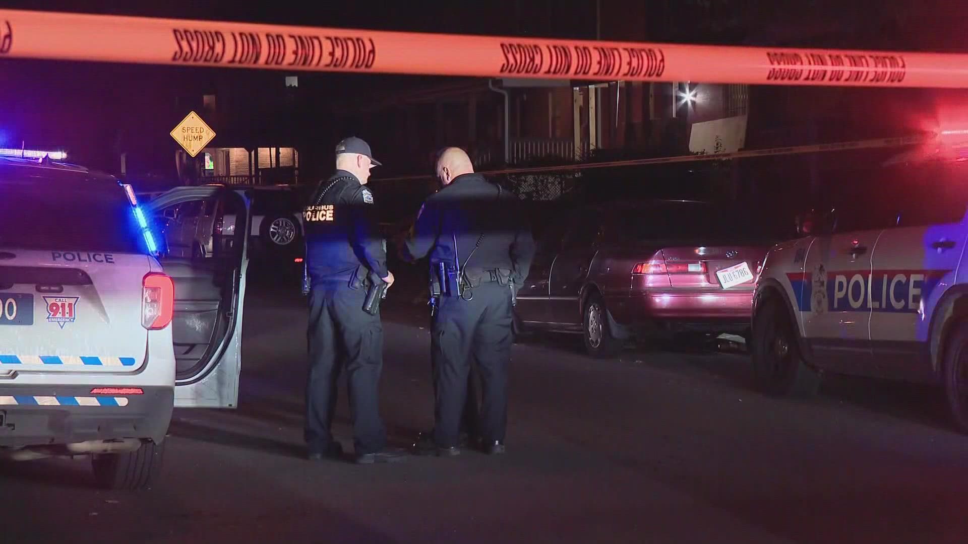 A 14-year-old boy was shot in the back in the Hilltop neighborhood Friday evening.