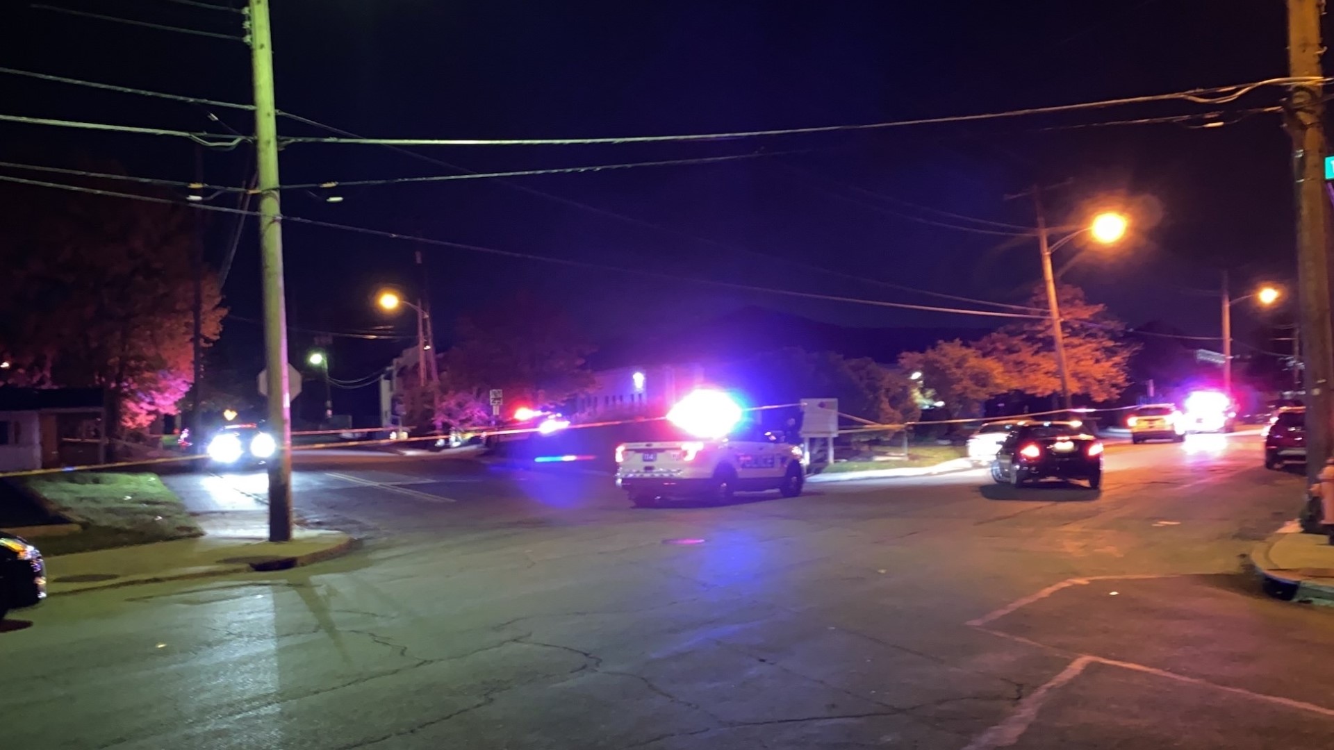 The shooting happened on the 1600 block of Patton Avenue just before 11:40 p.m.