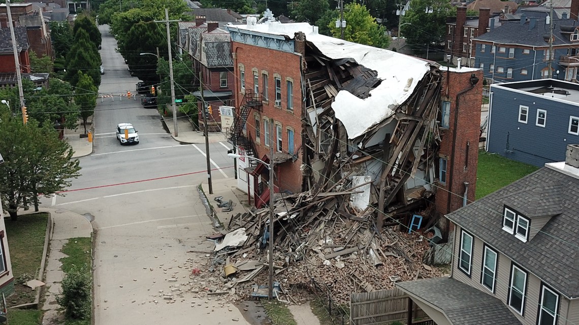 Business destroyed after partial building collapse in Columbus | 10tv.com