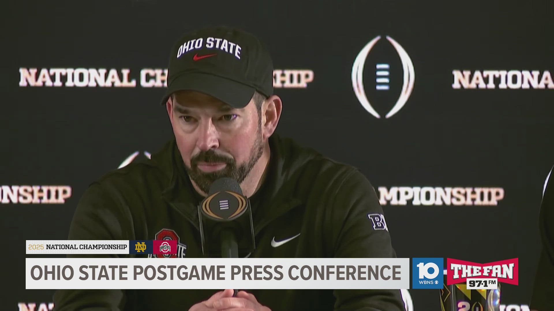 Ohio State postgame press conference Ryan Day, Will Howard, Cody Simon