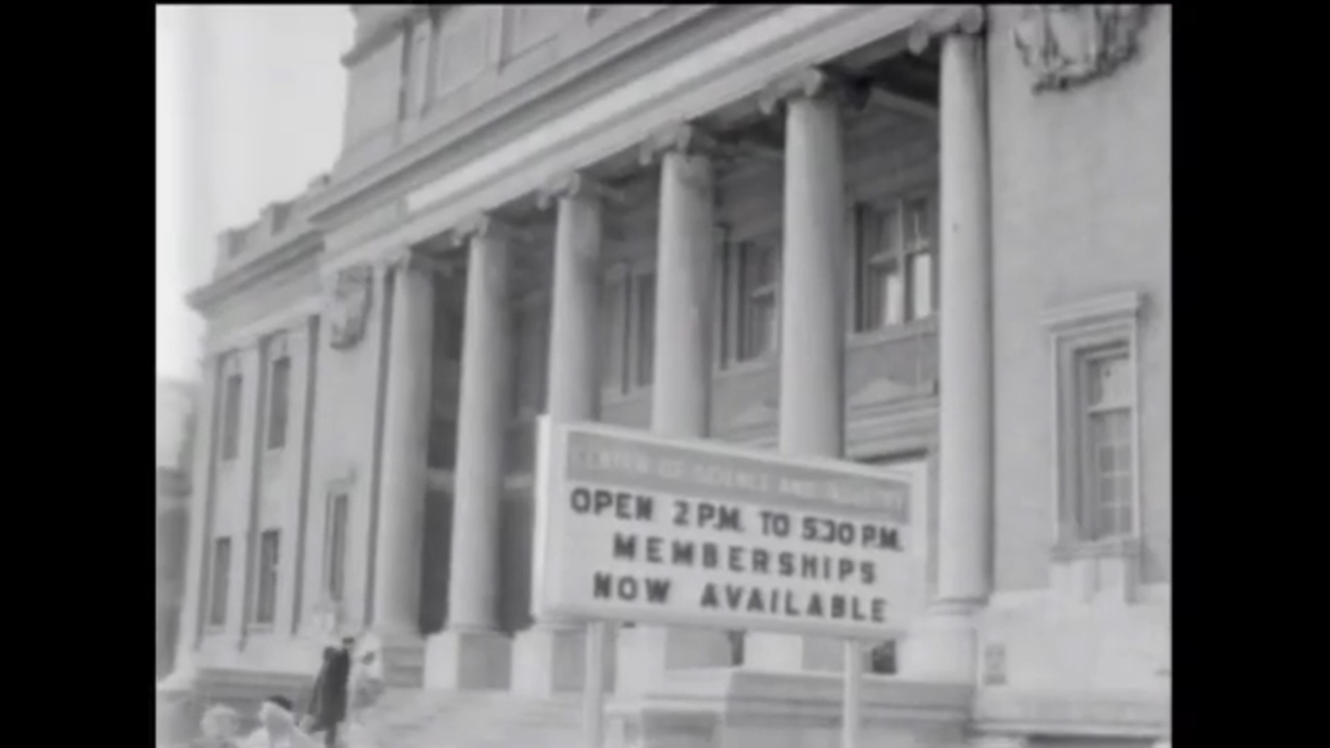 COSI opened to the public on March 29, 1964... and, of course, 10TV News cameras were there.