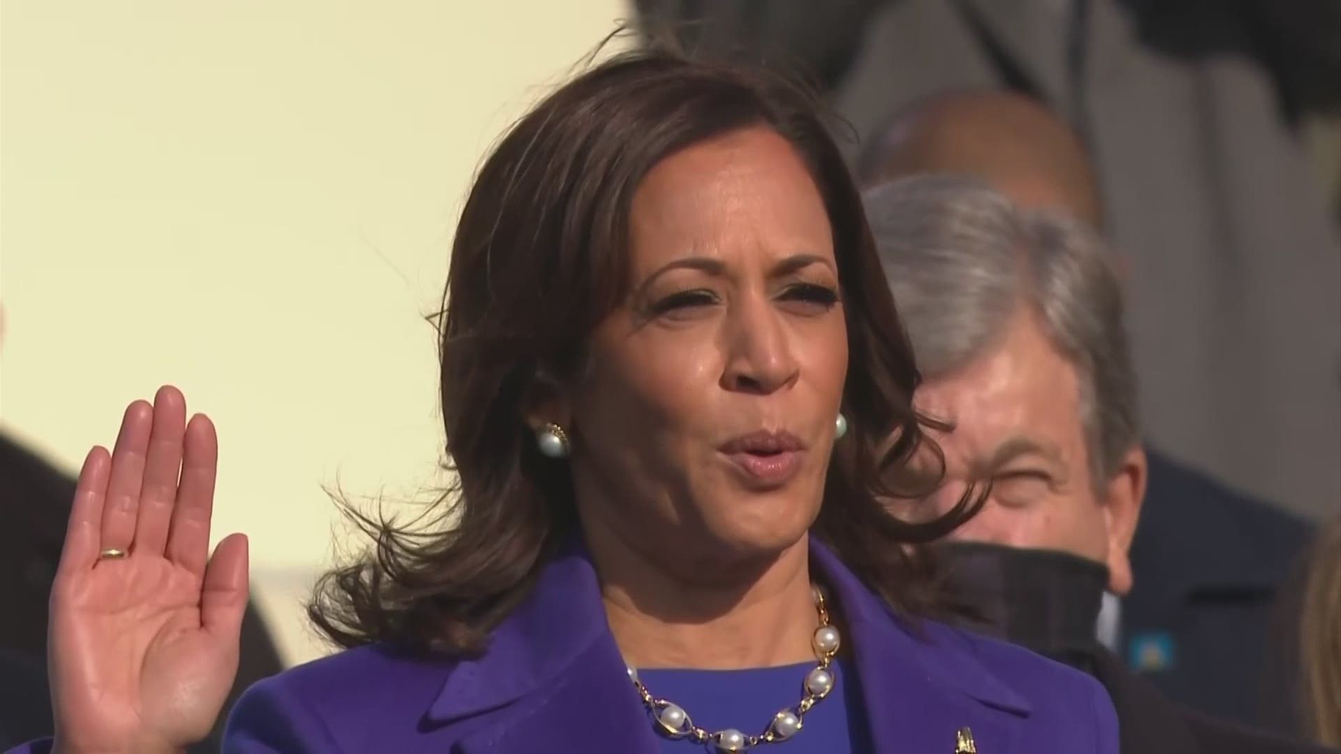 History was made when Kamala Harris was sworn in as Vice President of the United States.