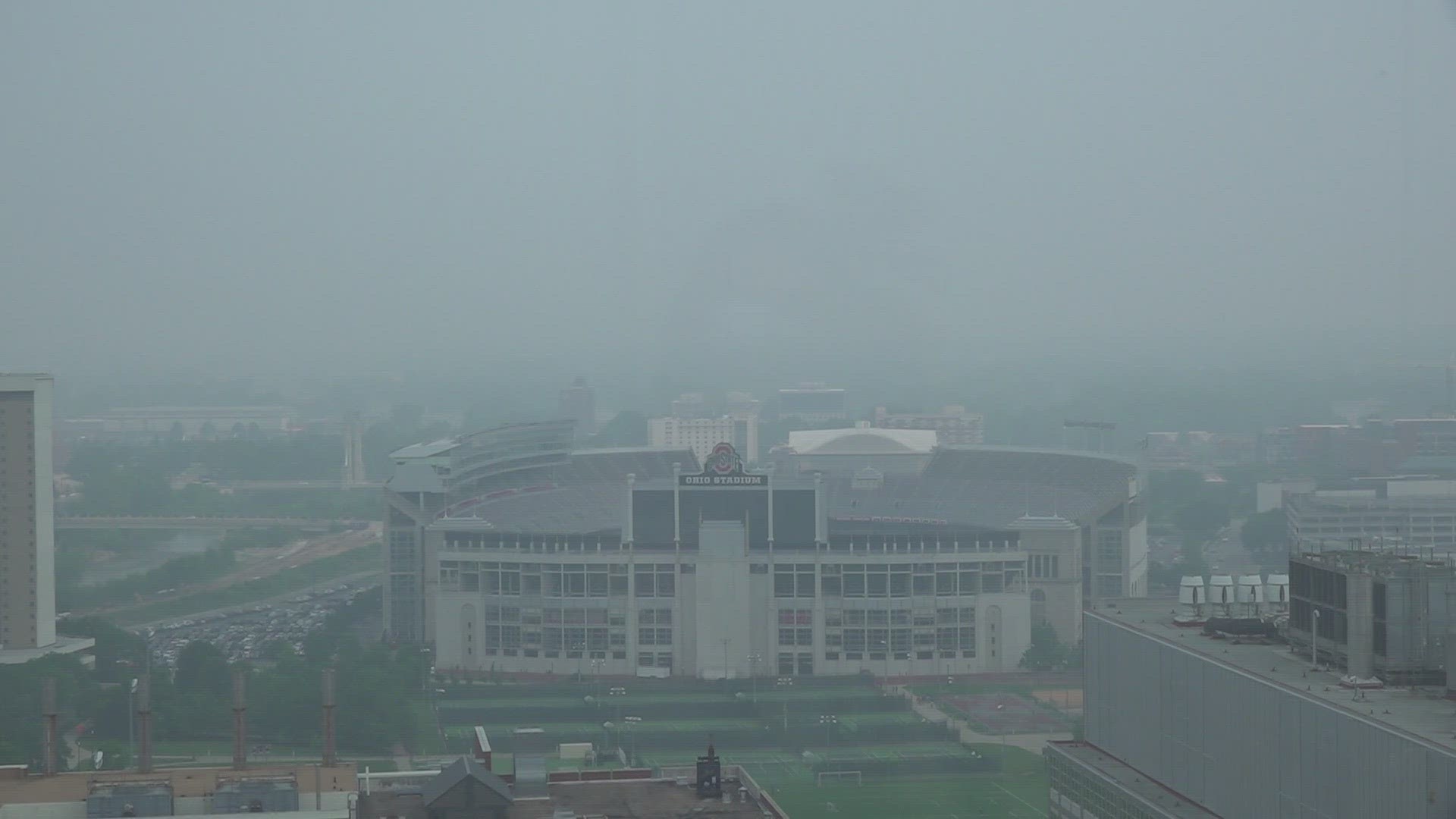 On Wednesday, Columbus' AQI level was one of the worst in the world.