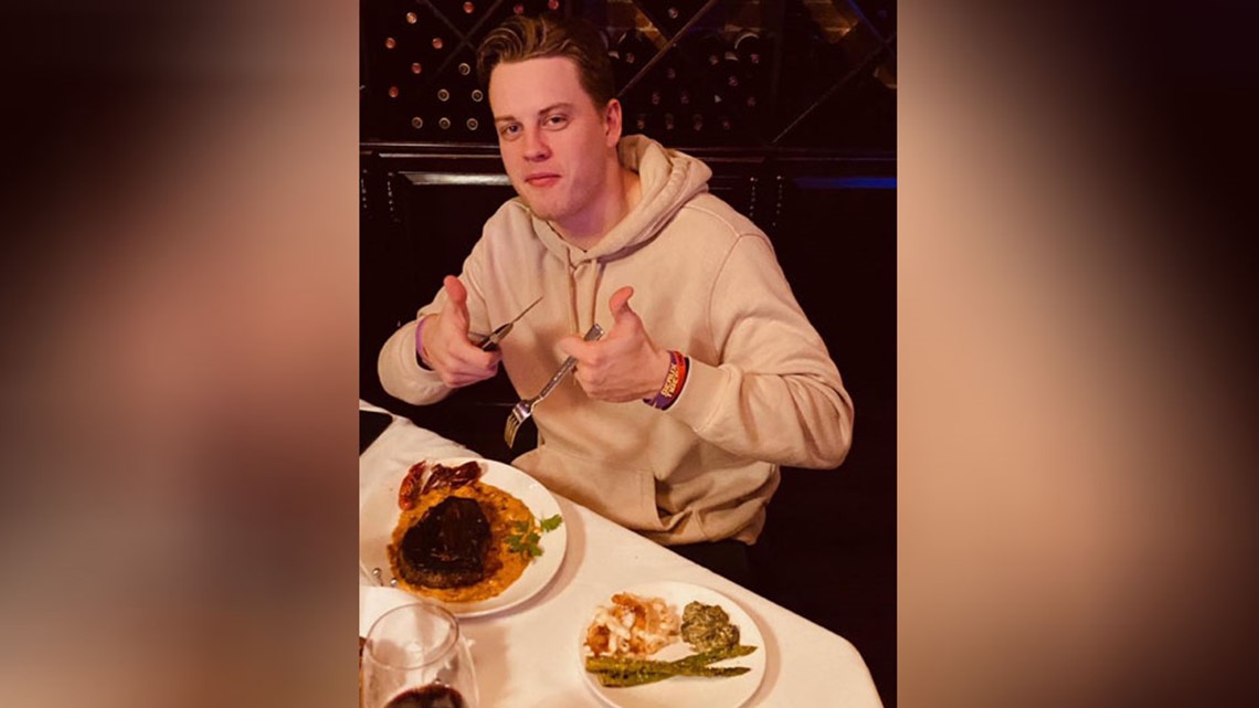 Jeff Ruby's unveils steak named for Joe Burrow, portion of proceeds go to  Athens Food Bank