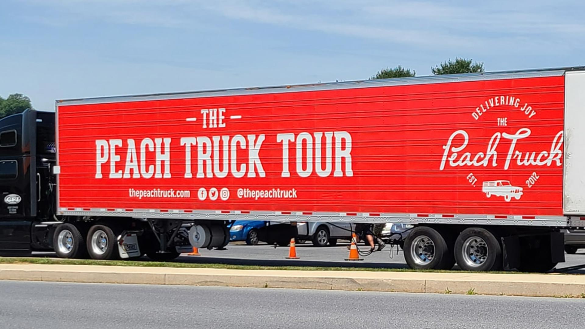 The Peach Truck: Central Ohio stops this summer | 10tv.com