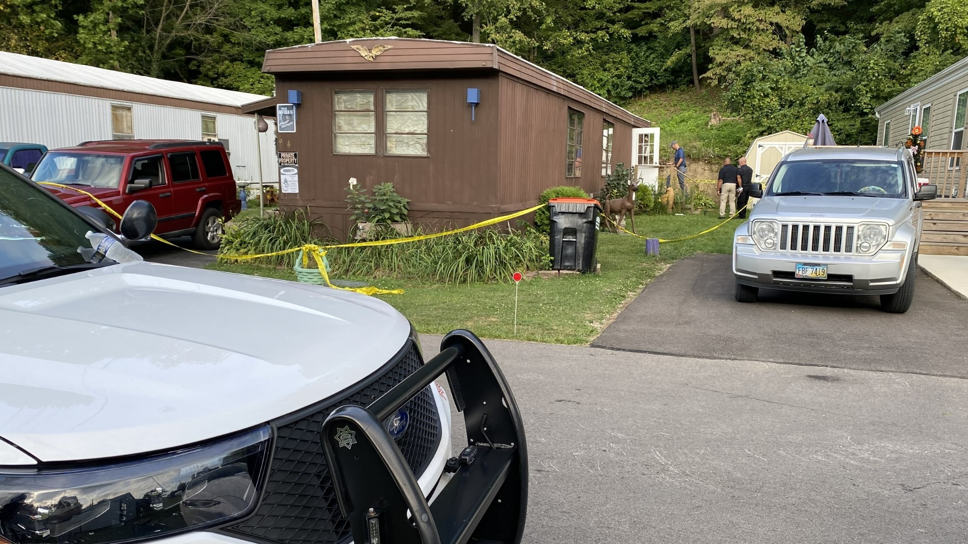 Police said a husband and wife are injured after an attempted murder-suicide at a mobile home park in Heath.