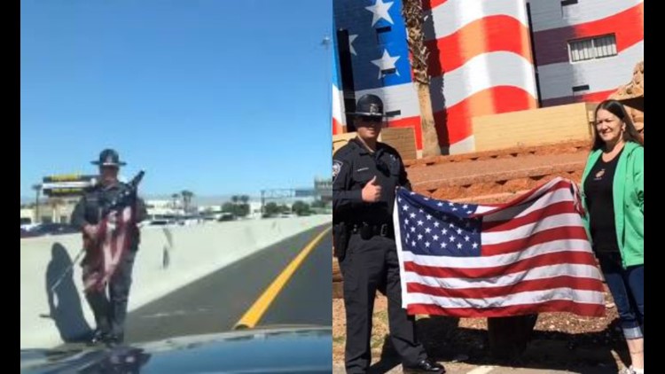 Nevada Trooper Caught On Dashcam Pulling Over To Save American