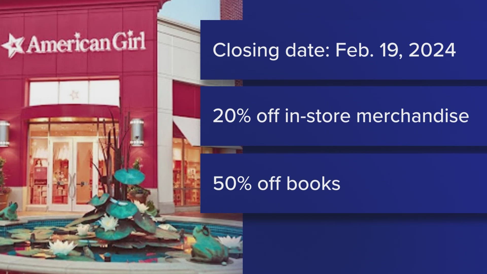 The official closing date is Feb. 19, and as a departure gift, the store will be offering 20% off storewide and 50% off on books.