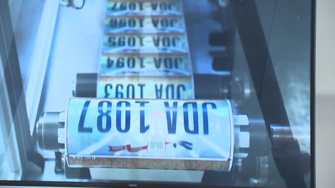 Ohio Prints 35 000 Incorrect License Plates 10tv Com