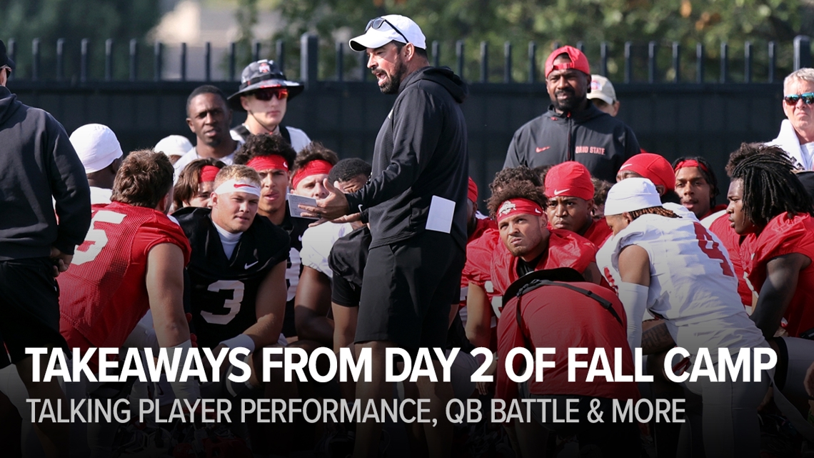 Biggest takeaways from Day 2 of Ohio State's fall camp