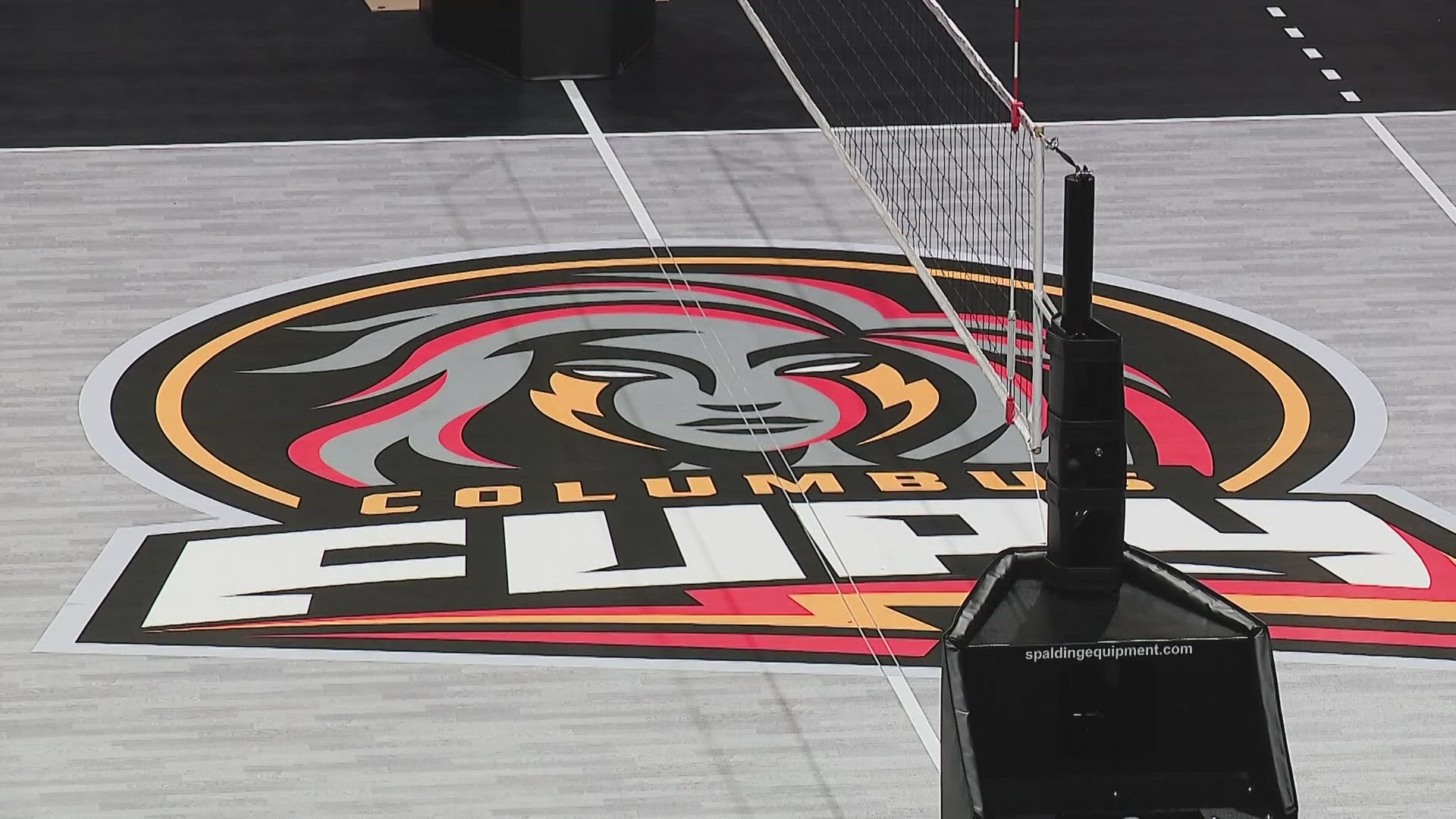 Floors installed for Columbus Fury at Nationwide Arena