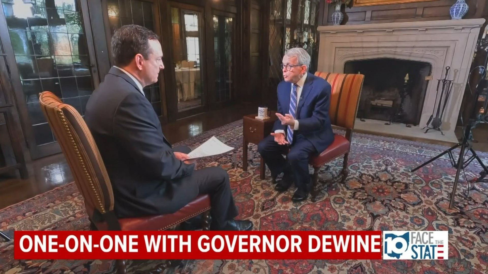 10TV's Doug Petcash sits down with Ohio Gov. Mike DeWine to talk about the upcoming election and what issues are up for a vote.