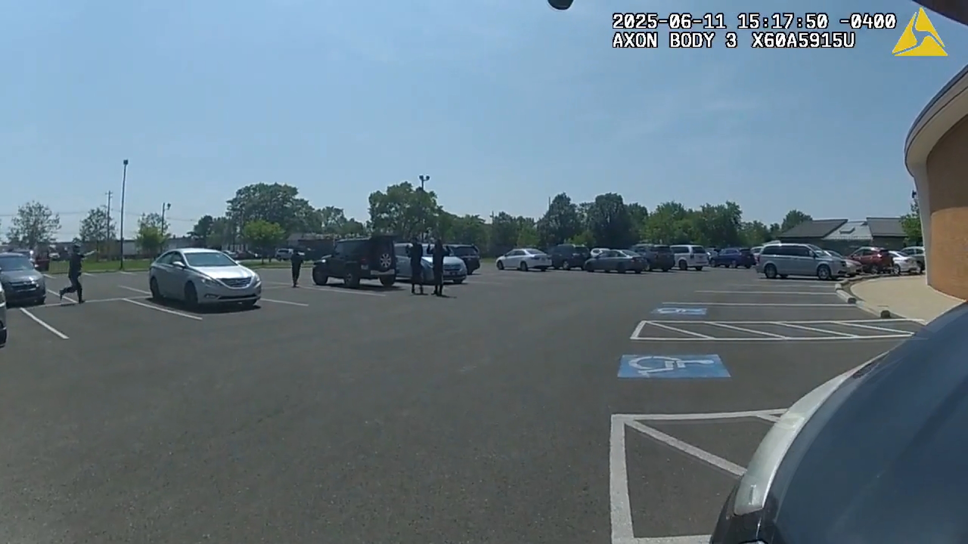 The Columbus Division of Police has released body camera footage capturing the moments of a shooting near a busy community pool and recreation center last week.