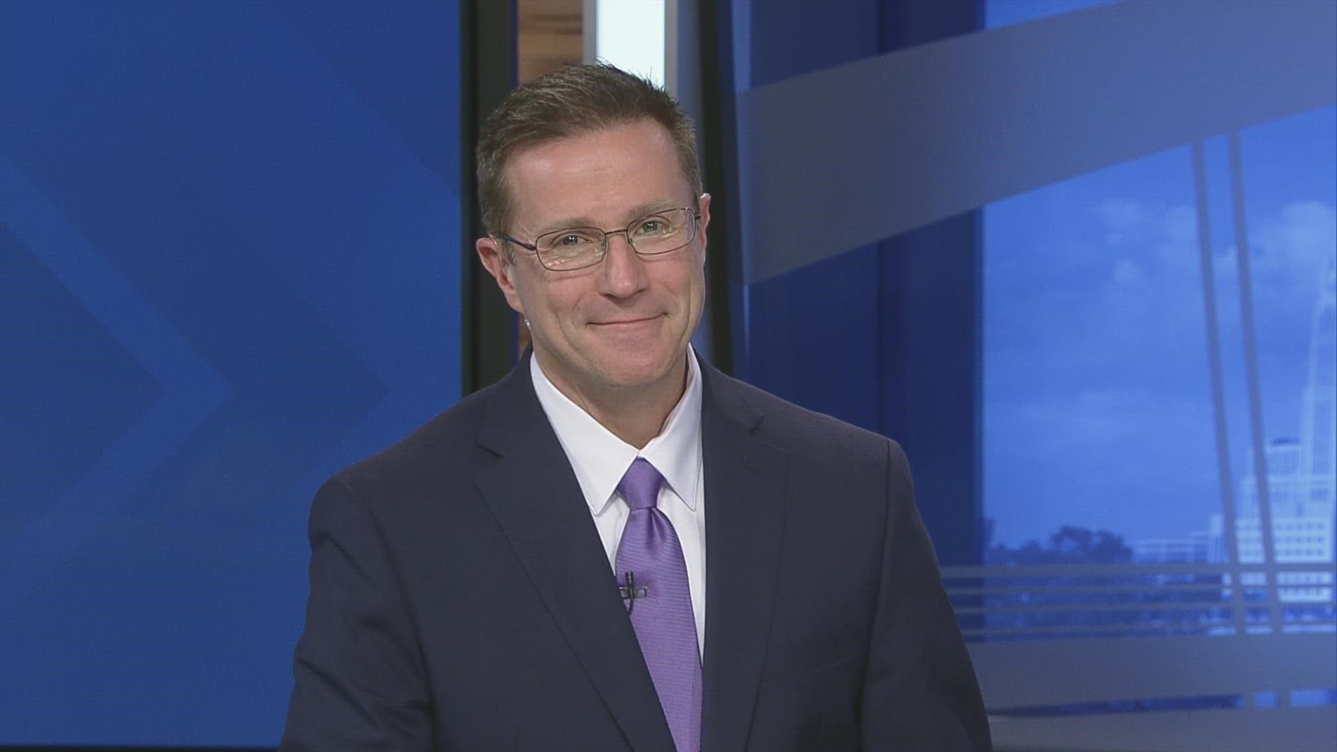 Jerry Martz made his debut Tuesday on 10TV News. Viewers can see him weekdays at 5 p.m., 6 p.m. and 11 p.m. and streaming on 10TV+.