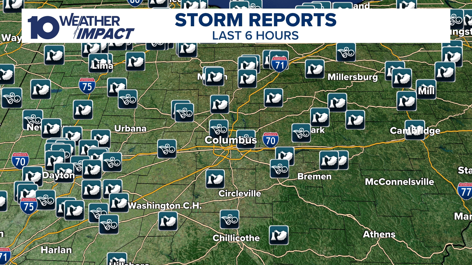 Columbus, OH weather: Damaging winds, hail possible during storms on ...