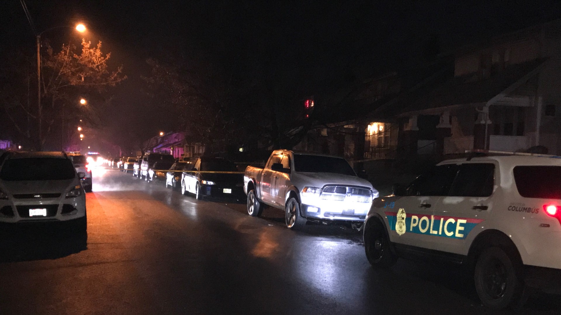 The shooting happened on the 600 block of South Terrace Avenue just before 1 a.m., according to Columbus police.