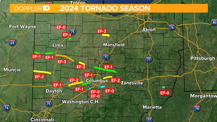 Ohio breaks its record for most tornadoes by March 14 | 10tv.com