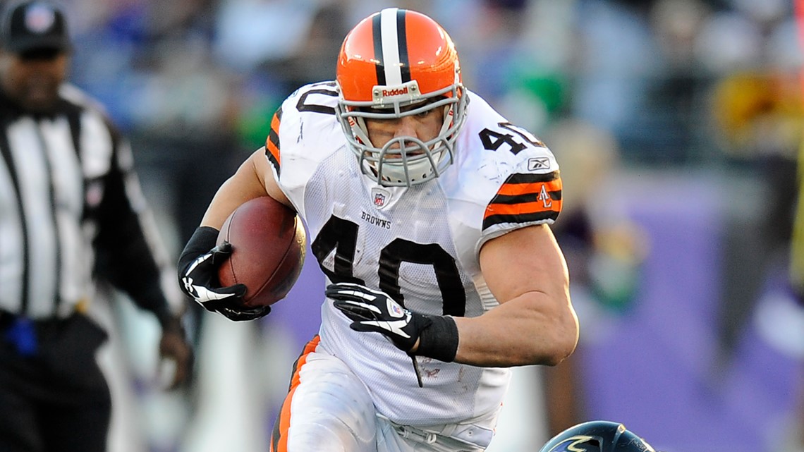 Peyton Hillis in intensive care after saving kids from drowning