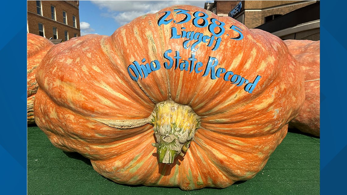 2023 Circleville Pumpkin show giant pumpkin winner announced