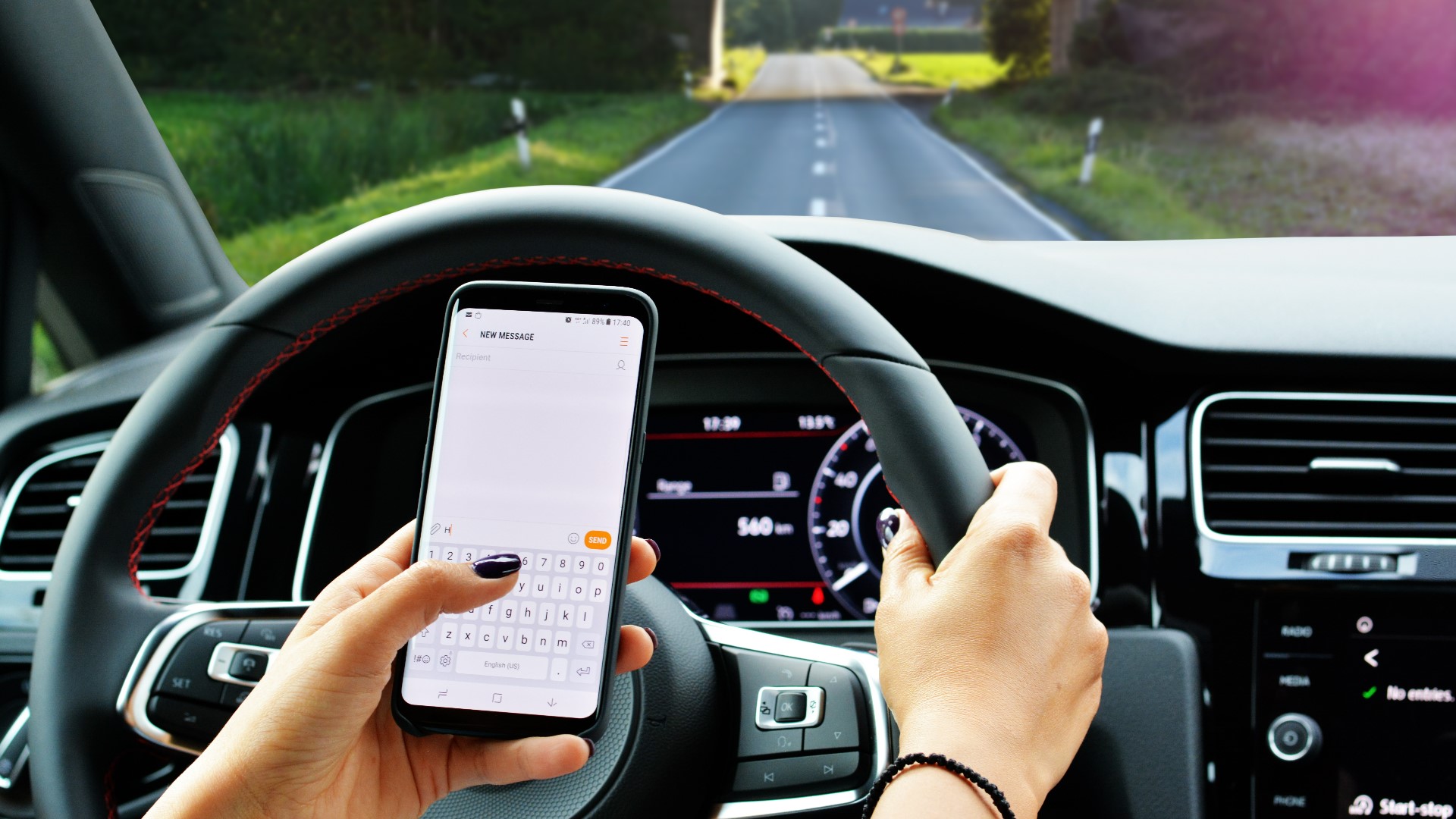 The enforcement of distracted driving in Oho is having an impact on young drivers and their insurance rates.