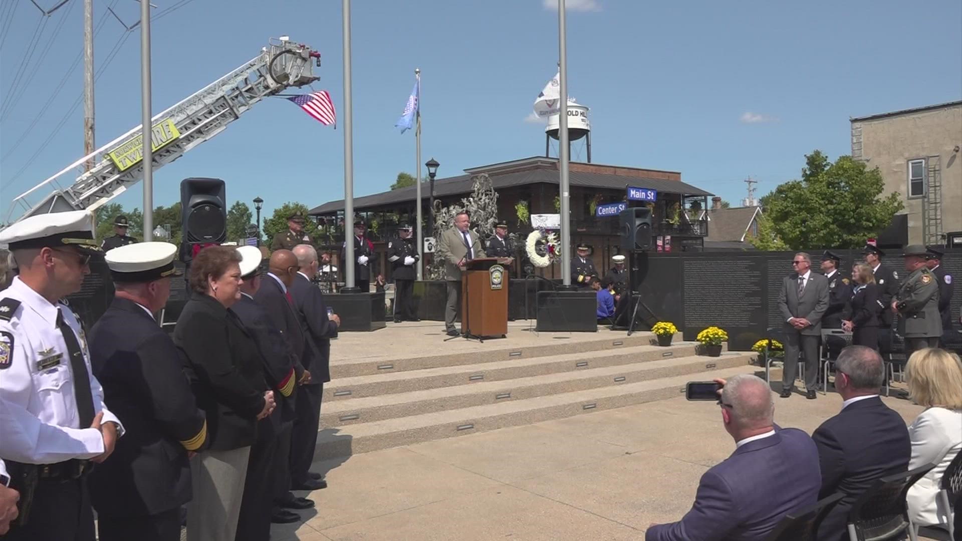 The city of Hilliard hosted the event at First Responders Park along with members of the TSA.