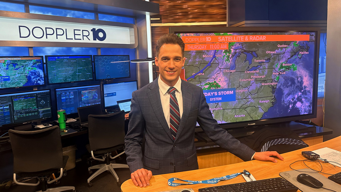 Dylan Robichaud joins WBNS' Doppler 10 weather team - Vimarsana News