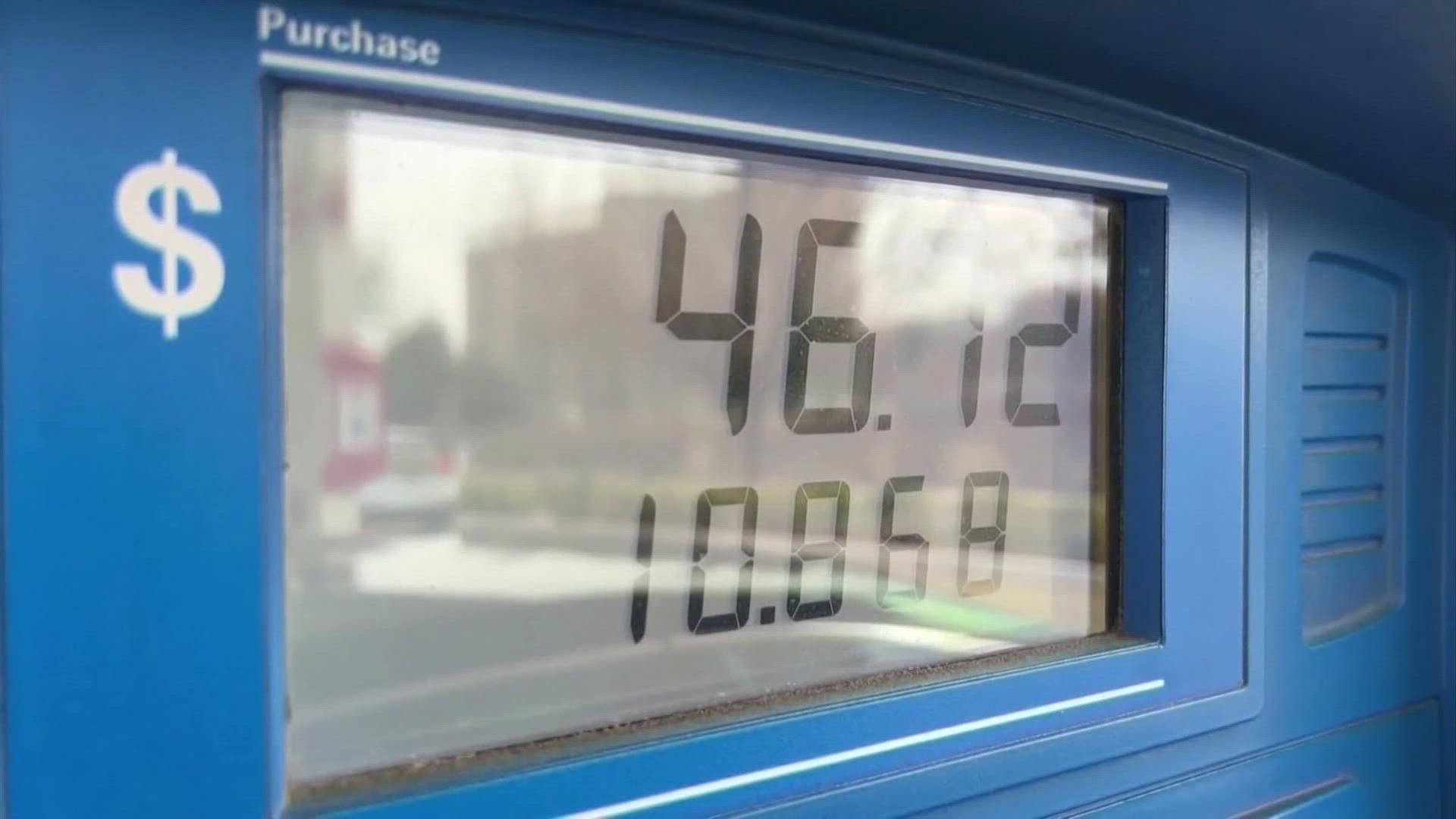 Experts predict gas will remain above $4 per gallon for regular gas until November.