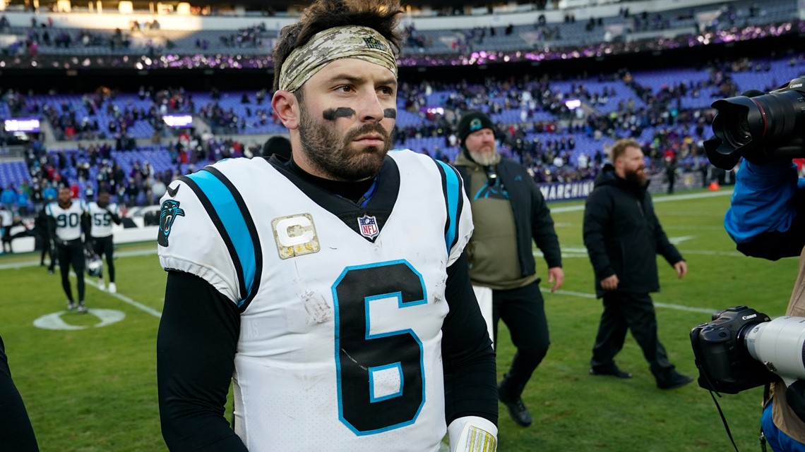 Baker Mayfield named Panthers starting QB: What that means for Carolina,  Sam Darnold moving forward