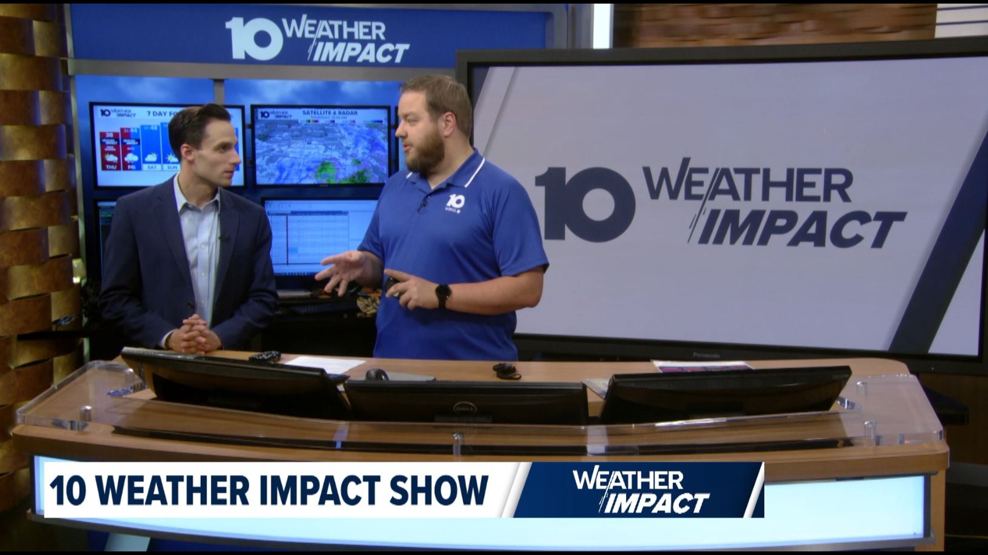 10TV meteorologists Dylan Robichaud and Michael Behrens discuss the first real surge of cold air this season — and provide safety tips for driving on ice.