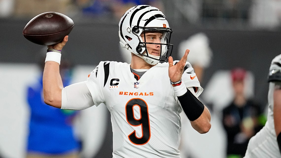 QB Joe Burrow's status unclear as Rams and Bengals meet for first