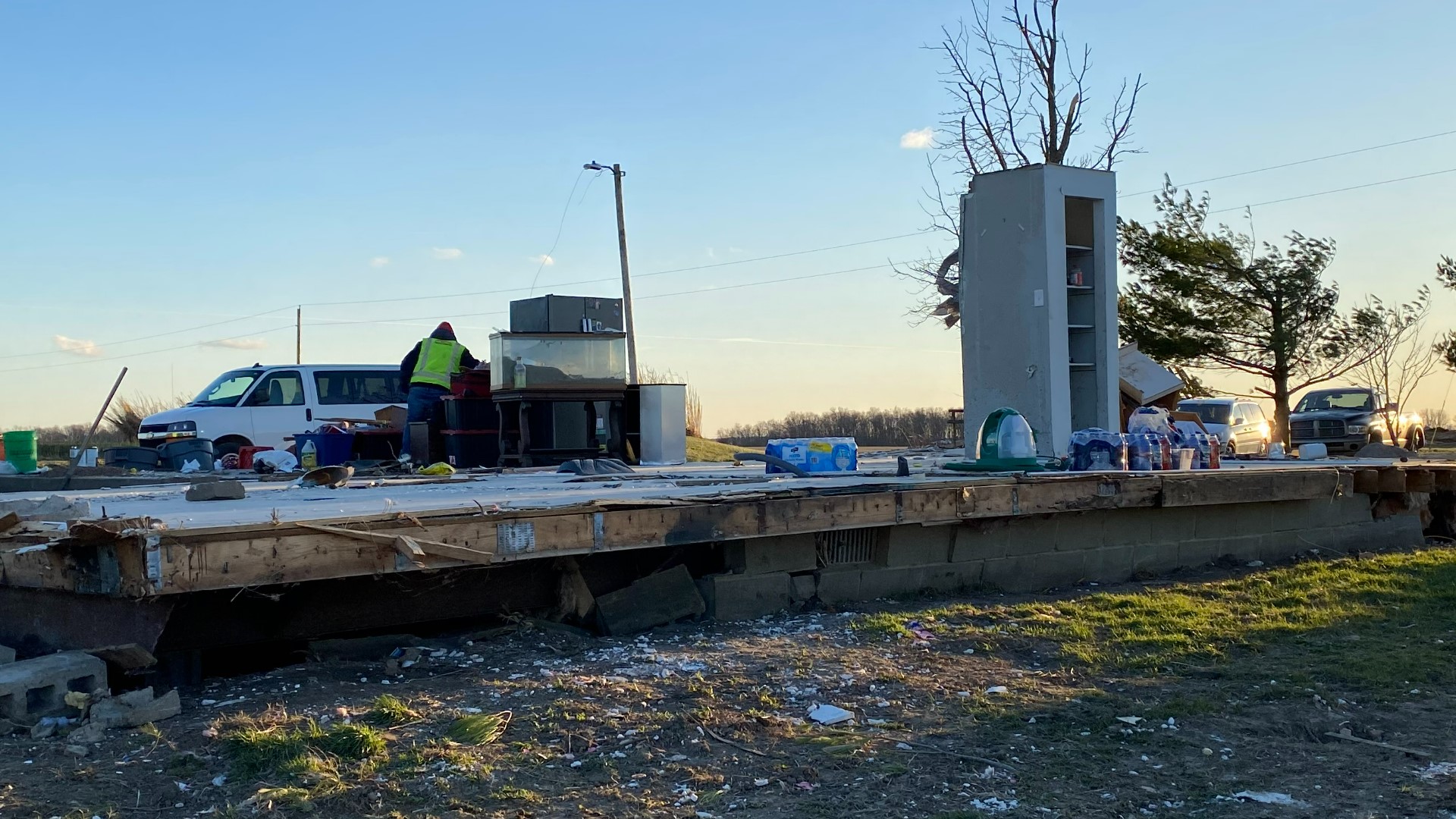 Many families in the Indian Lake community are still dealing with the aftermath of the EF3 tornado that killed three people and injured more than two dozen others.