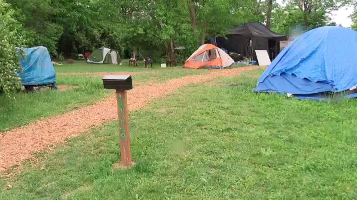 Homeless camp in east Columbus raising concerns