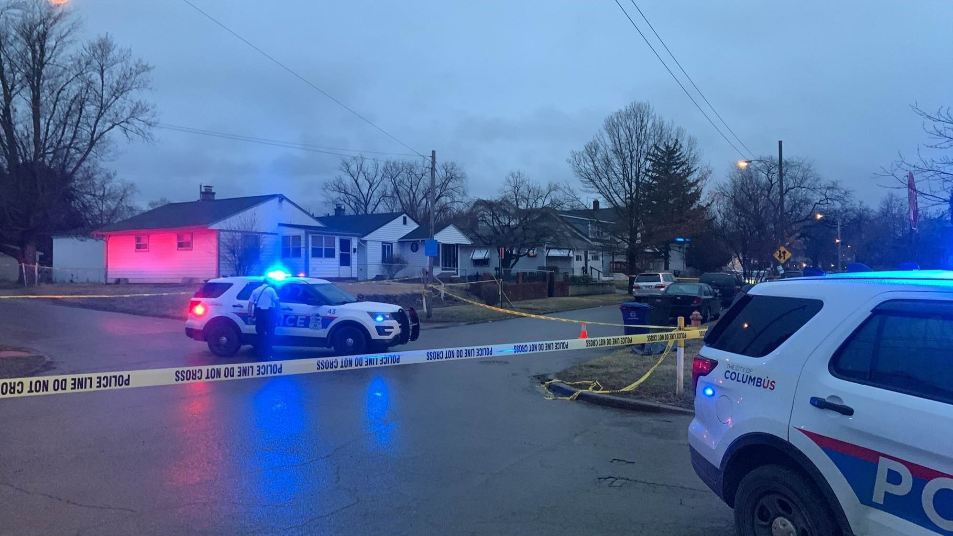 Police said officers were called to East 12th Avenue near Jefferson Avenue for a reported shooting around 5:15 p.m.