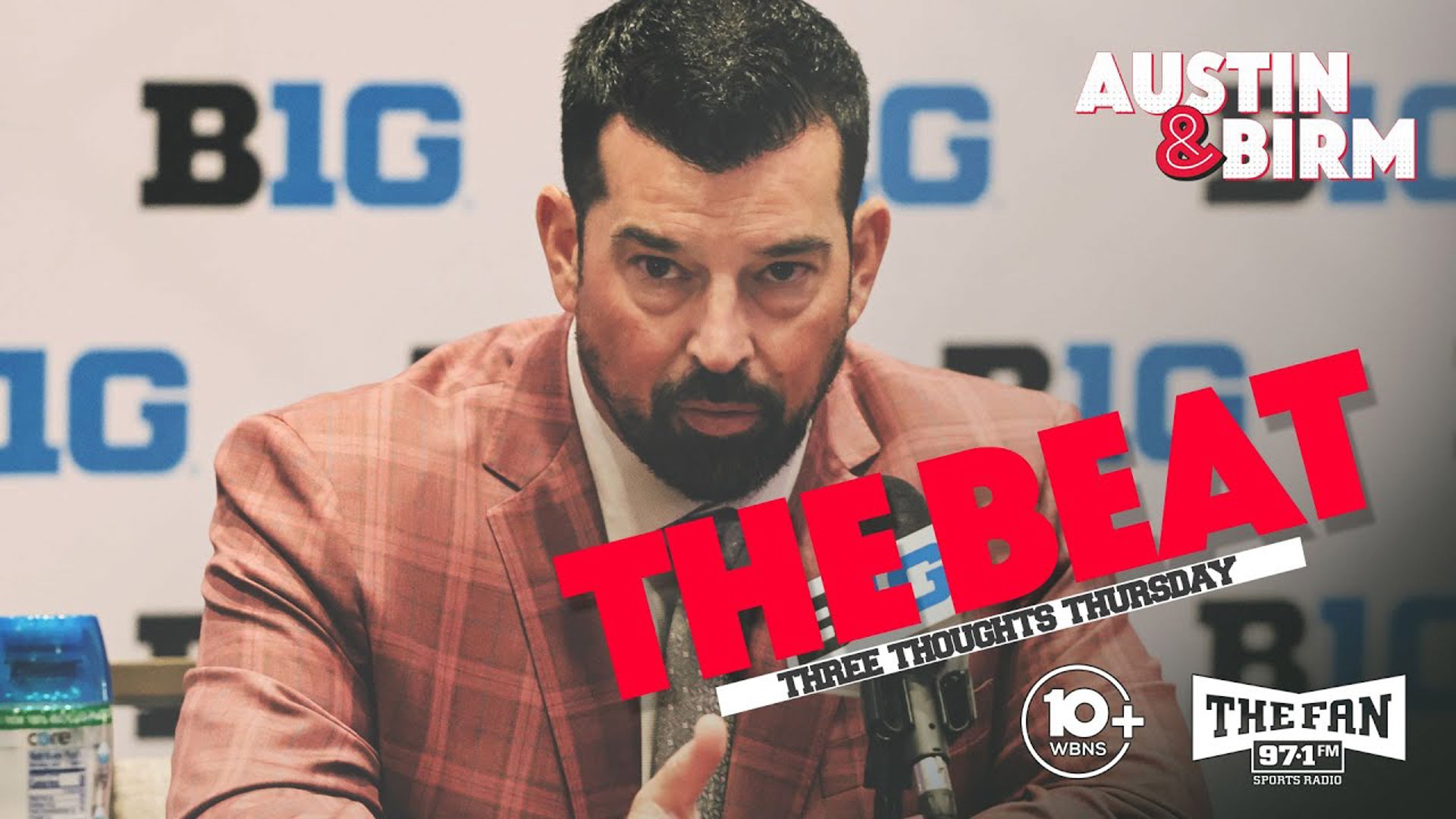 It's Three Thoughts Thursday featuring 10TV's Adam King as Ohio State wraps up Big Ten Football Media Days!