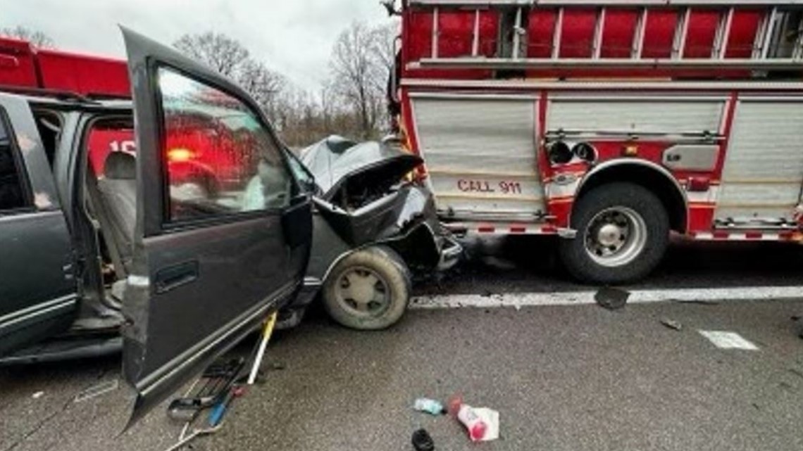 1 seriously injured following crash on I71 in north Columbus