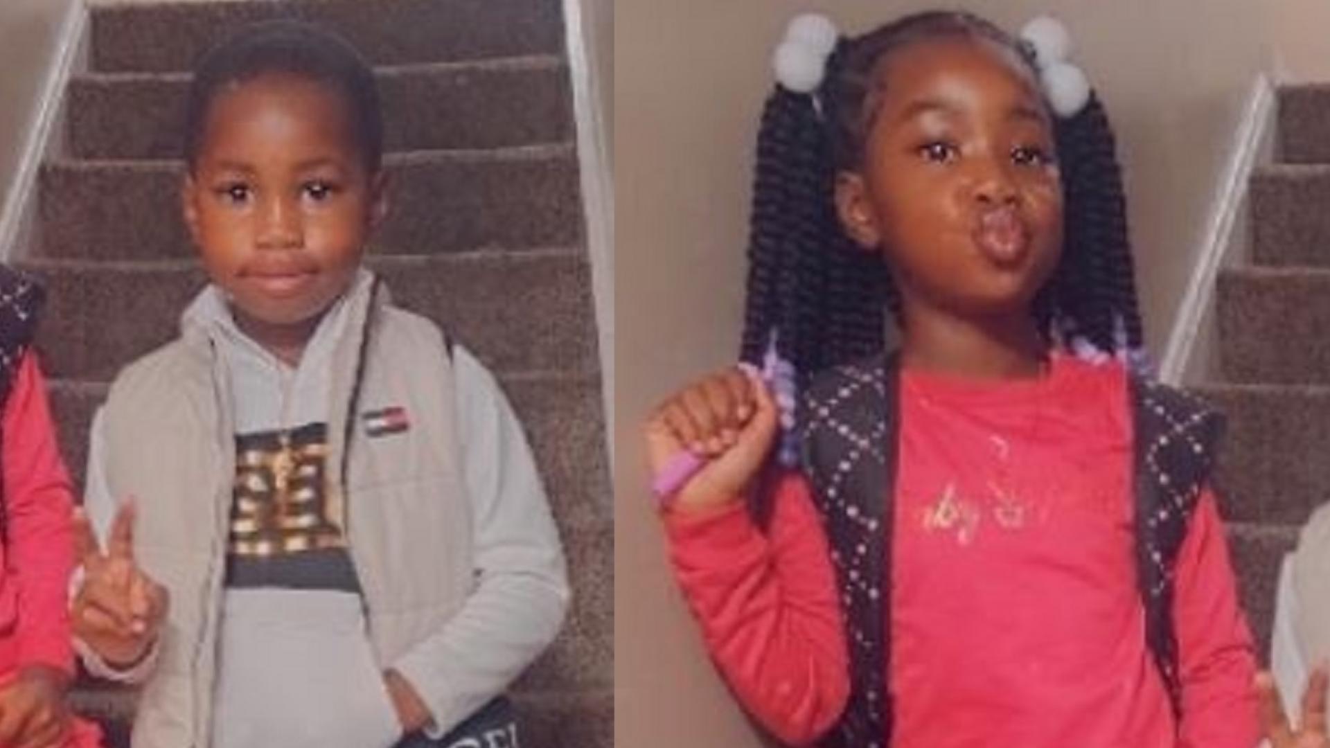 6-year-old Jamila and 5-year-old Kenneth Austin were last seen near Brookshire Court at 7 p.m., according to police.