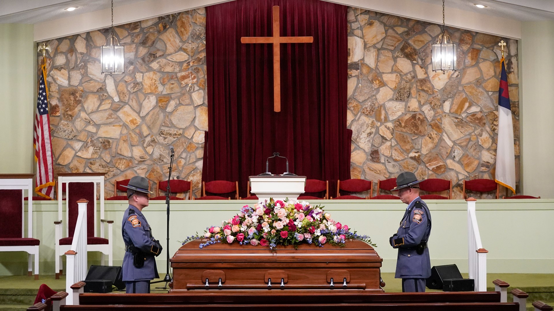 Rosalynn Carter was celebrated by her family and closest friends Wednesday at her funeral in the same tiny town where she and Jimmy Carter were born.