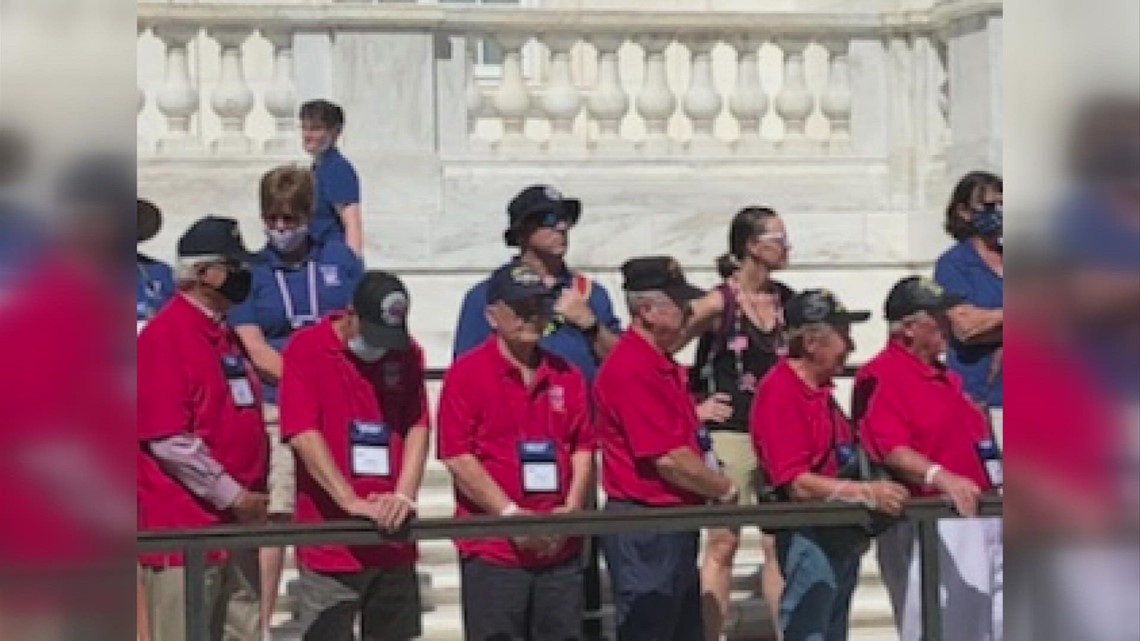 Central Ohio Veterans Take Honor Flight's First Trip To Washington D.C ...