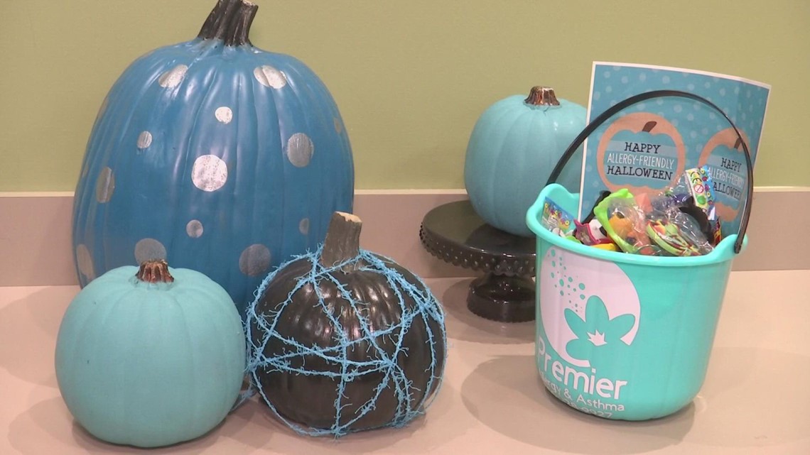 Halloween What teal pumpkins and blue pumpkins mean