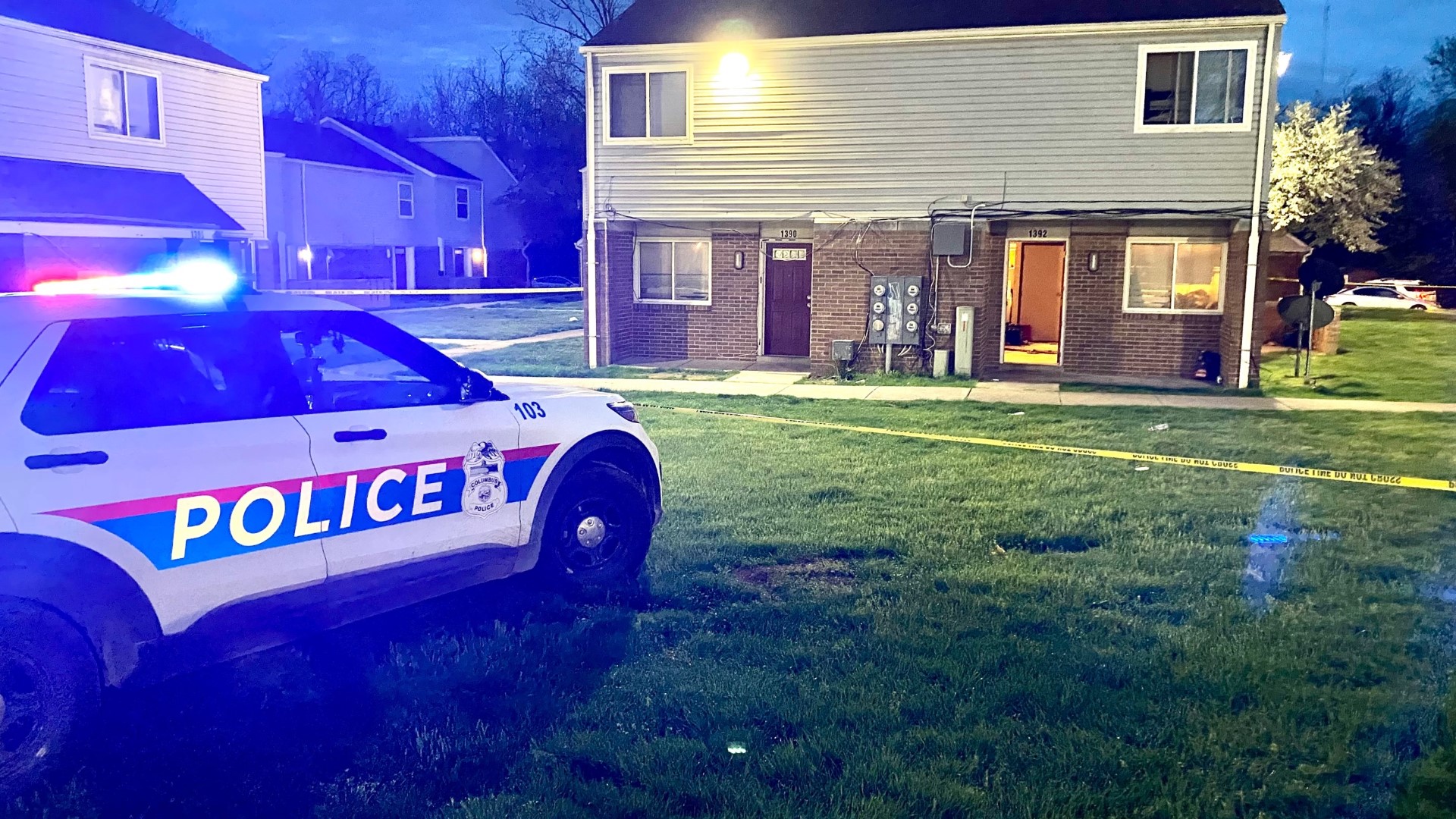 A woman is dead and a man is injured after a shooting in the Hilltop area early Monday morning.