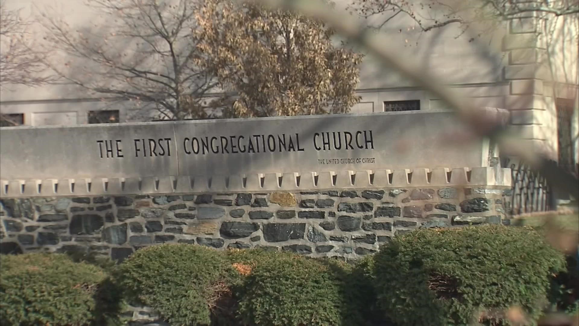 Reverend Tim Athrens of First Congregational Church said the church is having a "hybrid" Christmas service to keep people safe while still celebrating the holiday.