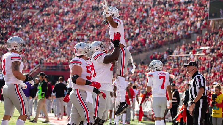 Ohio State football's Thayer Munford, Chris Olave and Garrett