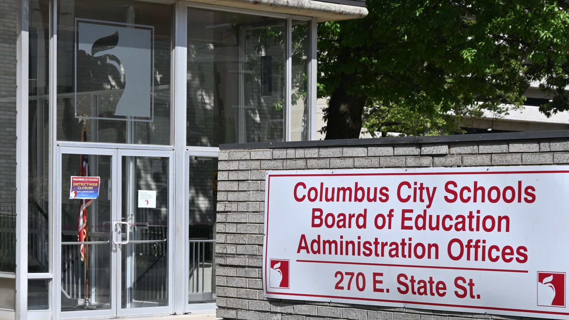 The Columbus Education Association president posted a video saying its members were prepared to negotiate Thursday when the district said it was finished.